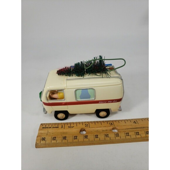 Hallmark Merry We Go Ornament VTG 1995 The Claus's RV Motorhome Santa Camping - Picture 14 of 14